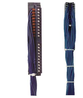 Siemens 6ES7922-3BC50-0AC0 front connector for SIMATIC S7-300 40-pole (6ES7392-1AM00-0AA0) with 40 single cores 0.5 mm2, single cores H05V-K, screw version PU=1 unit L = 2.5 m